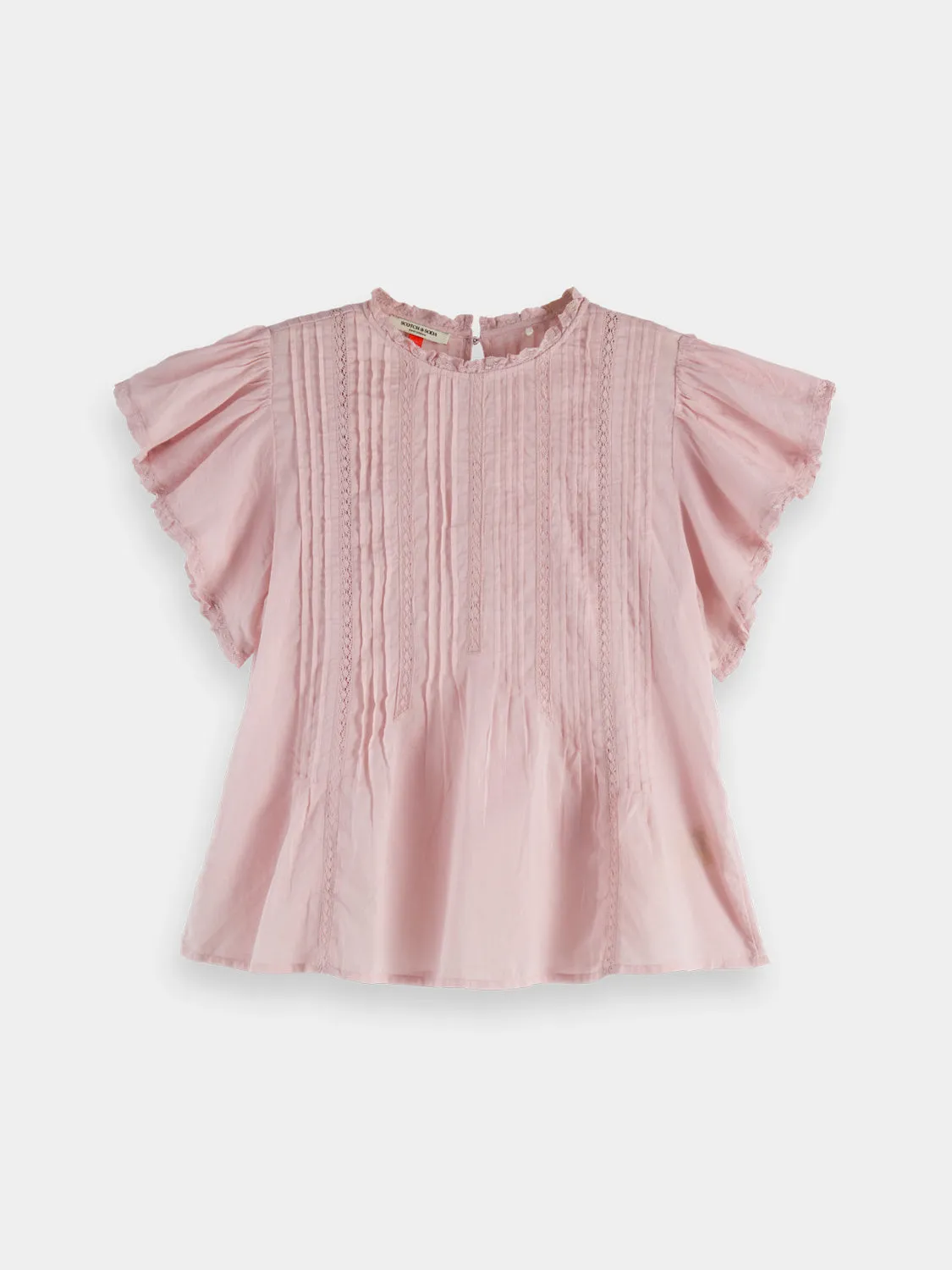 Butterfly sleeve top sold by Scotch and Soda