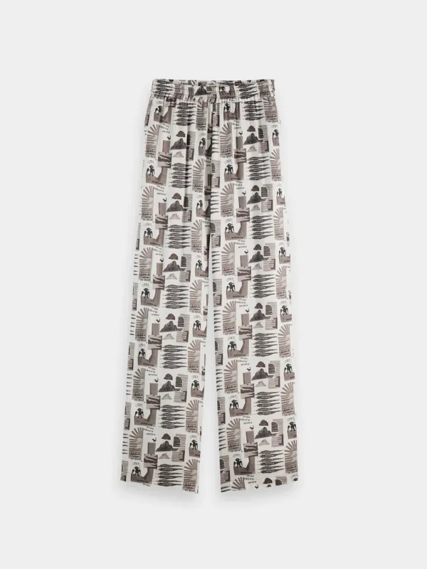 Gia wide fit pants sold by Scotch and Soda