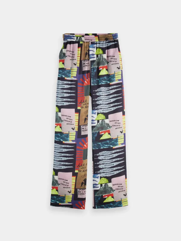 Gia wide fit pants sold by Scotch and Soda
