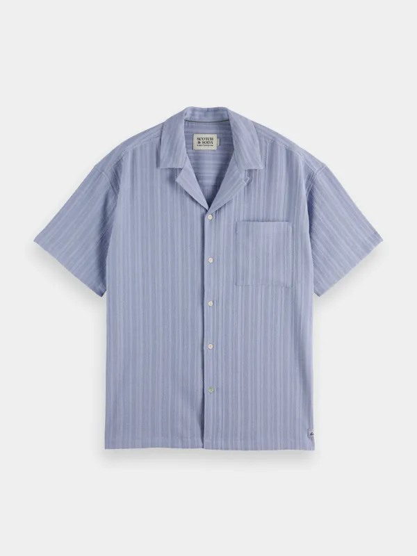 Striped short sleeved shirt sold by Scotch & Soda