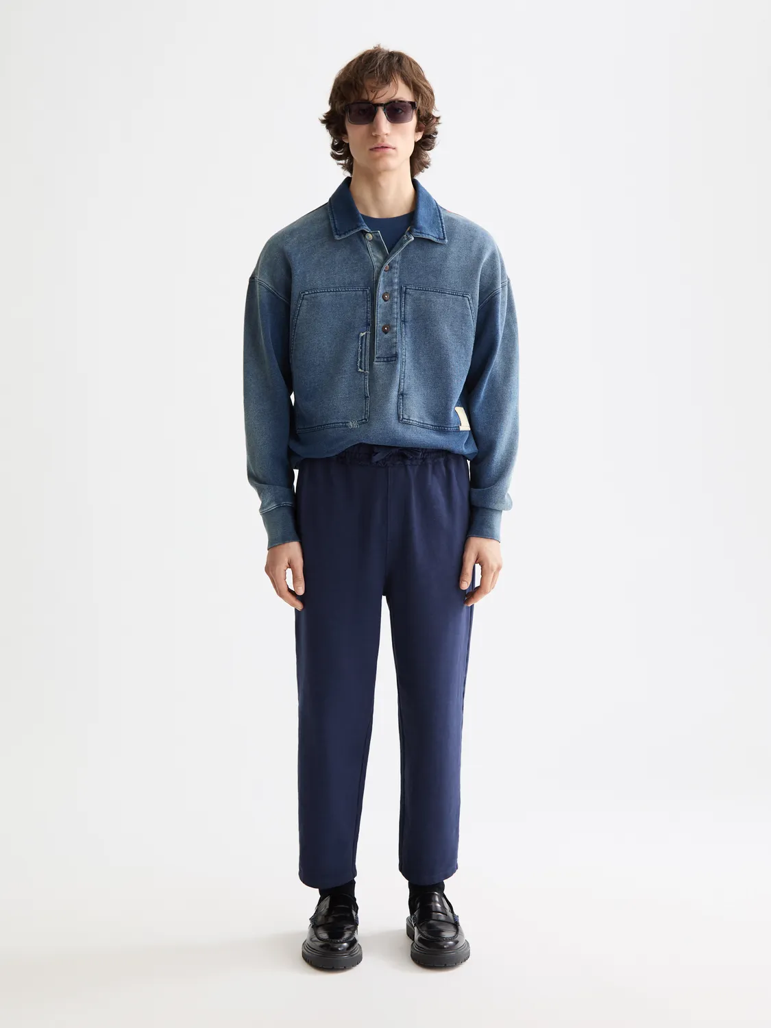 Garment-dyed sweatpants sold by Scotch and Soda product image thumbnail 4