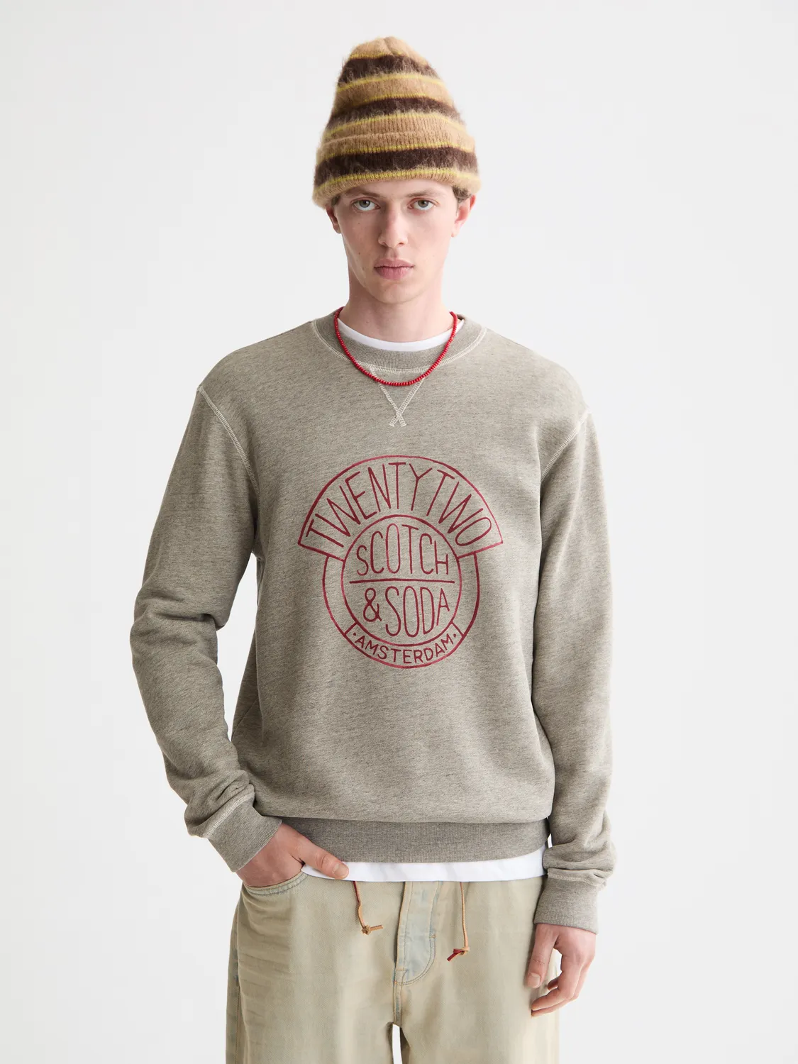 Washed artwork sweatshirt sold by Scotch & Soda product image thumbnail 2