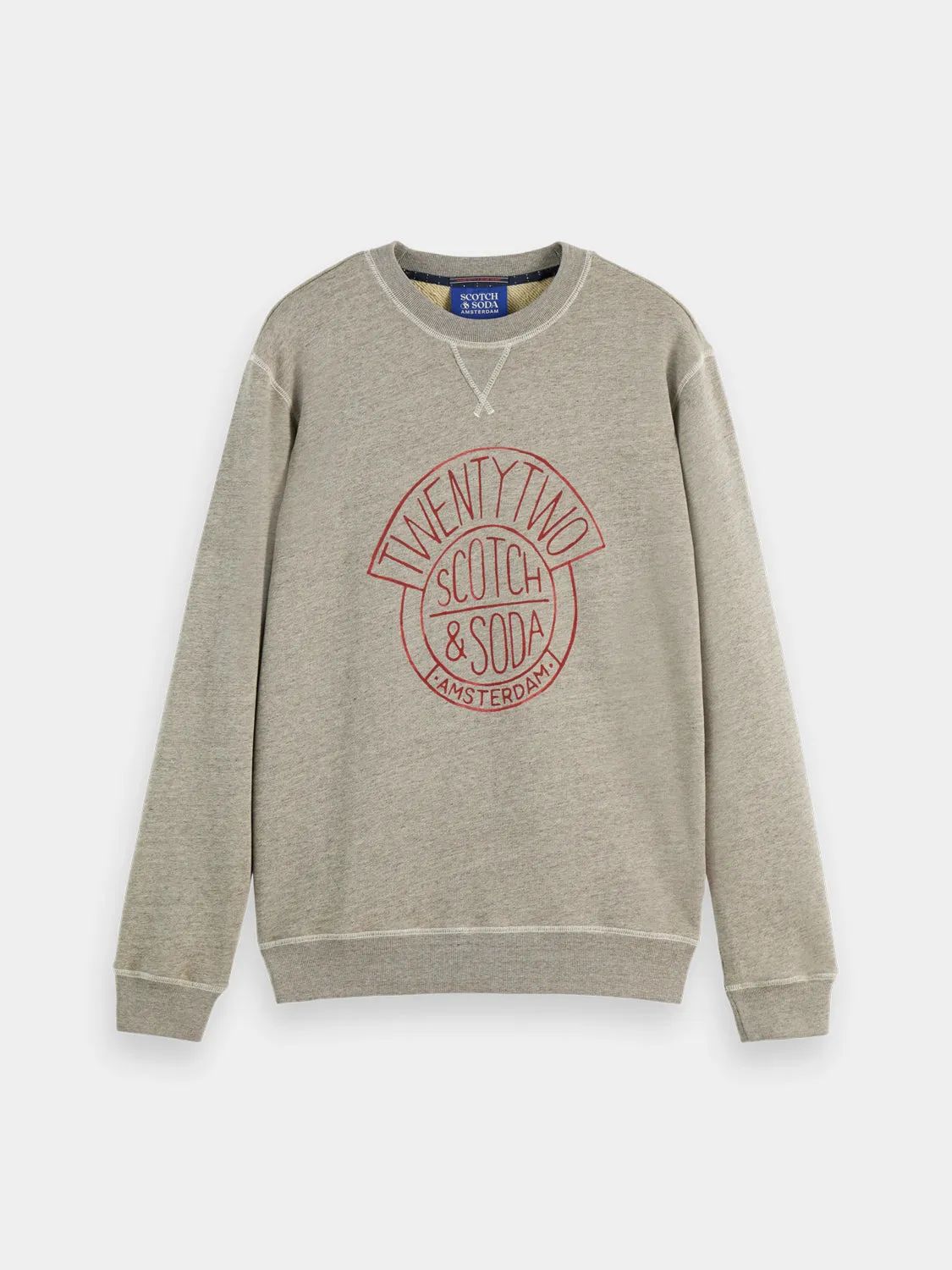 Washed artwork sweatshirt sold by Scotch & Soda