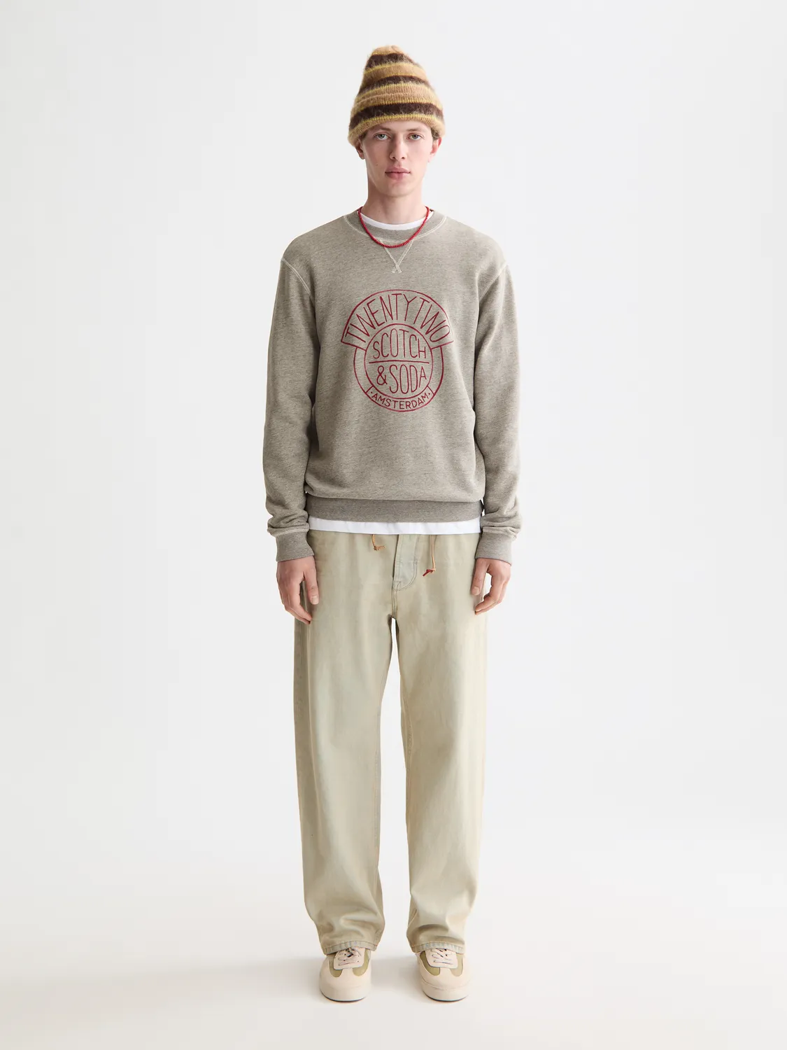 Washed artwork sweatshirt sold by Scotch & Soda product image thumbnail 4