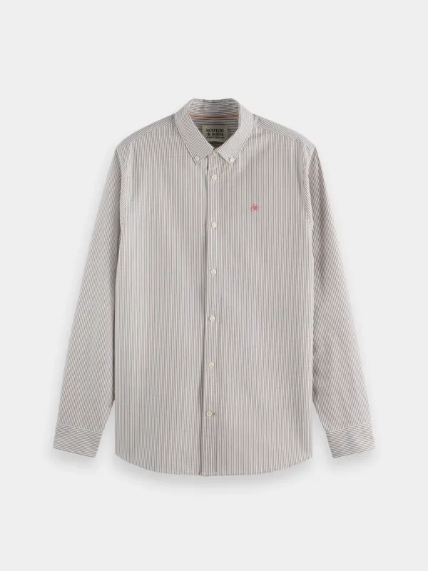 Striped Oxford shirt sold by Scotch & Soda