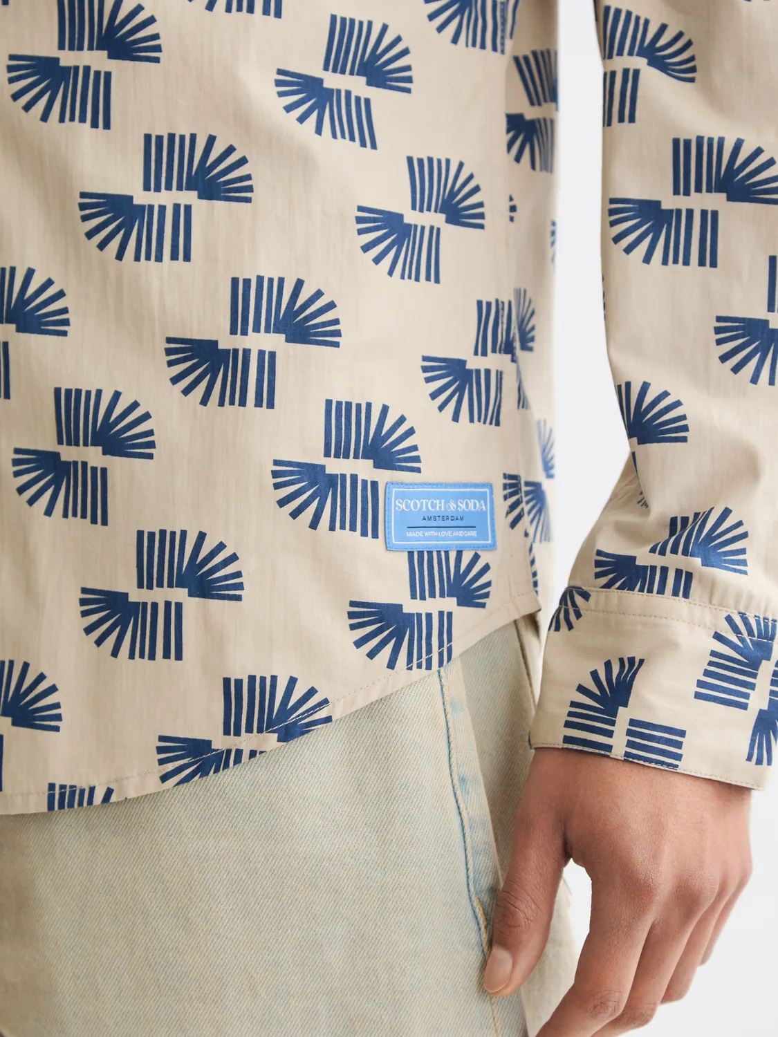 Printed shirt sold by Scotch & Soda product image thumbnail 5