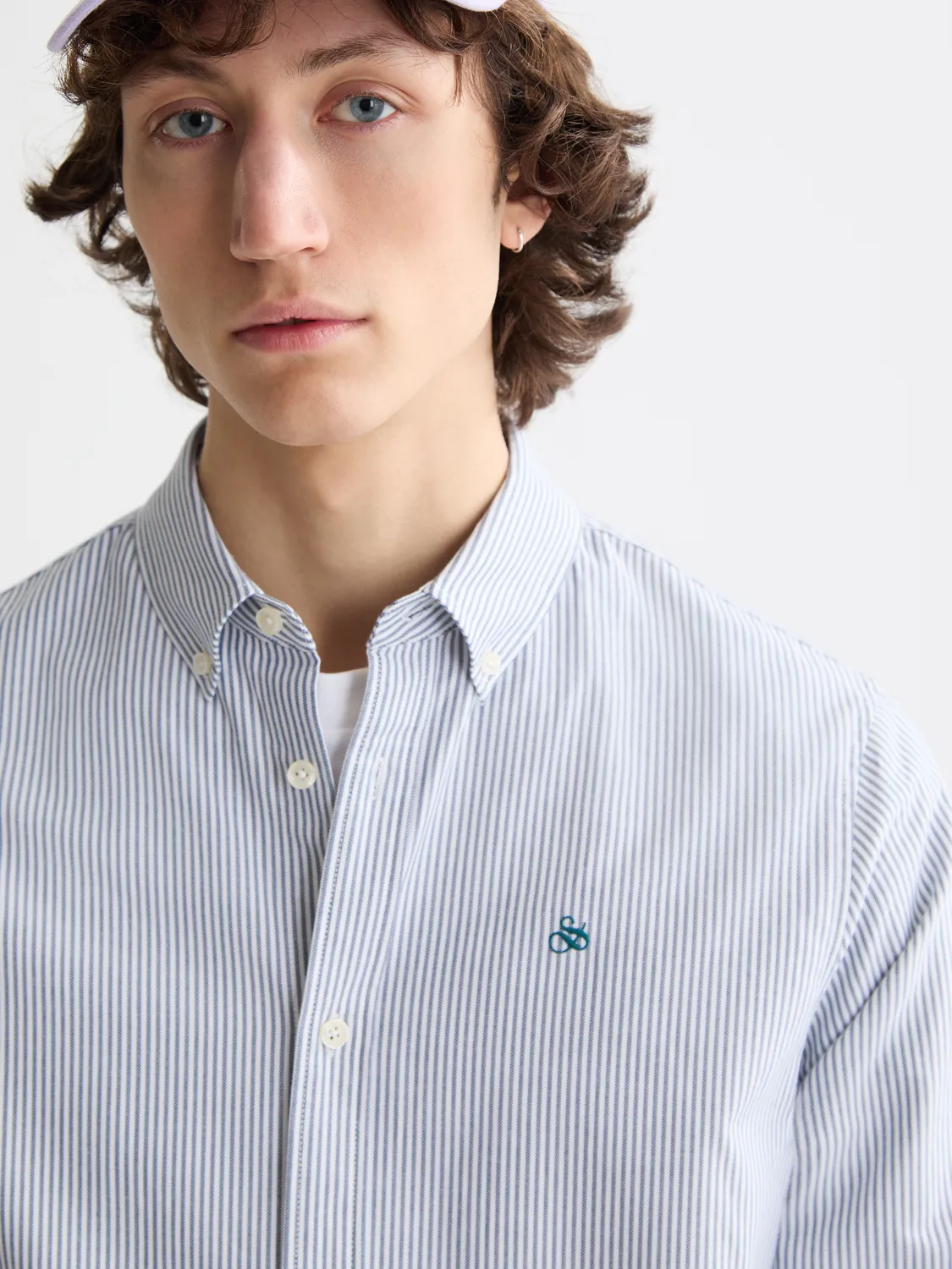 Striped Oxford shirt sold by Scotch & Soda product image thumbnail 5