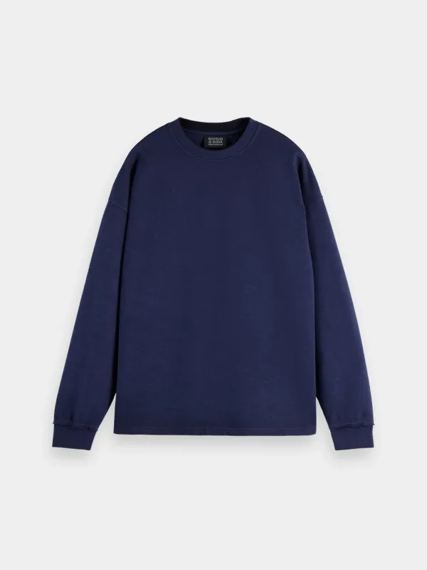 Garment-dyed sweatshirt sold by Scotch and Soda