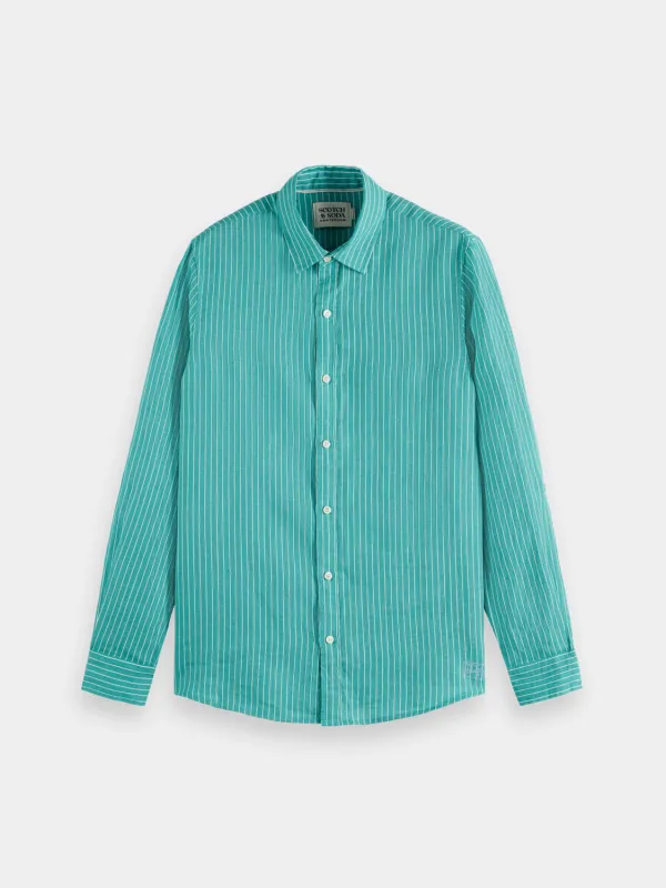 Striped linen shirt made by Scotch & Soda