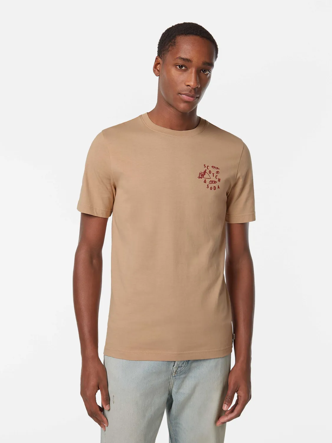 Logo t-shirt sold by Scotch & Soda product image thumbnail 2