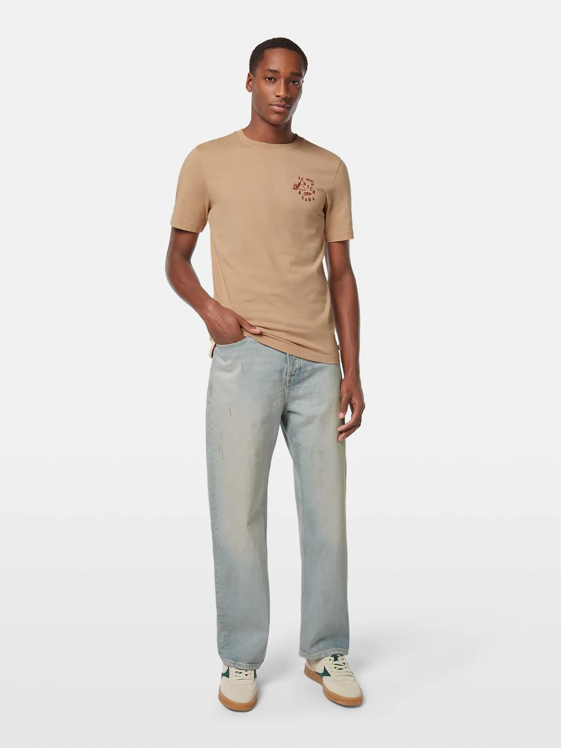 Logo t-shirt sold by Scotch & Soda product image thumbnail 4