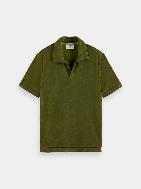 Towelling polo made by Scotch & Soda