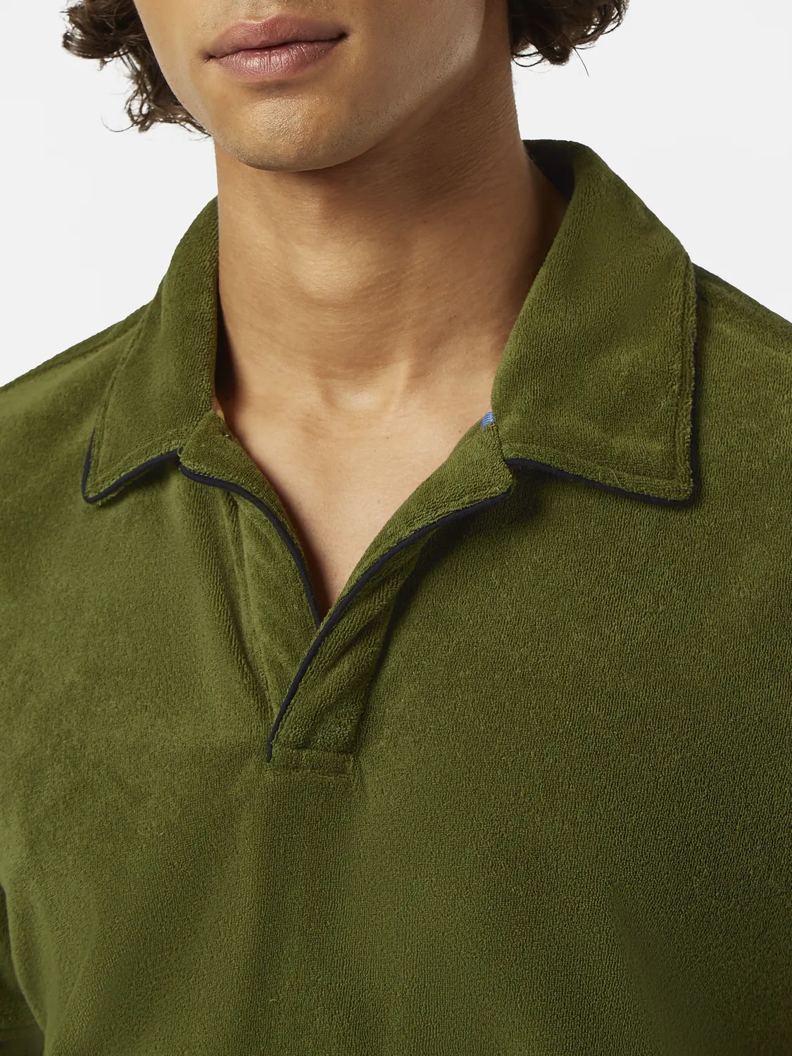 Towelling polo sold by Scotch & Soda product image thumbnail 5