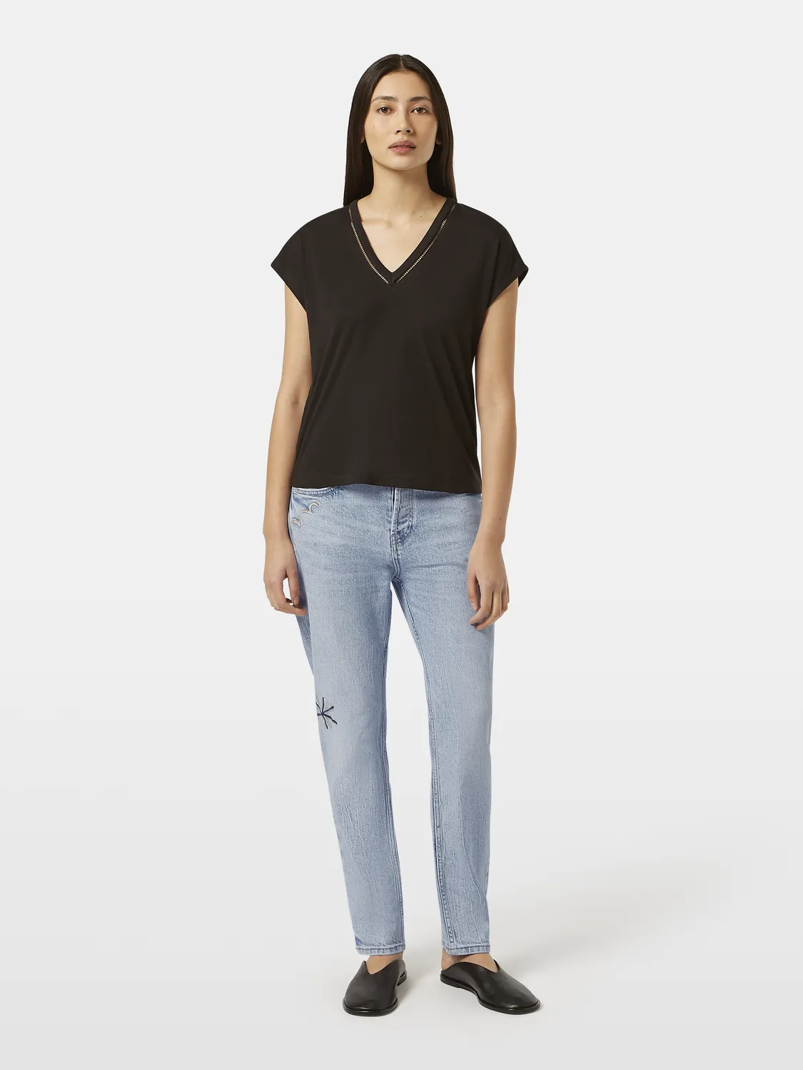 V-neck t-shirt sold by Scotch & Soda product image thumbnail 4