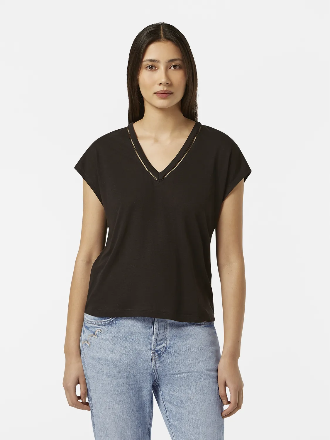V-neck t-shirt sold by Scotch & Soda product image thumbnail 2