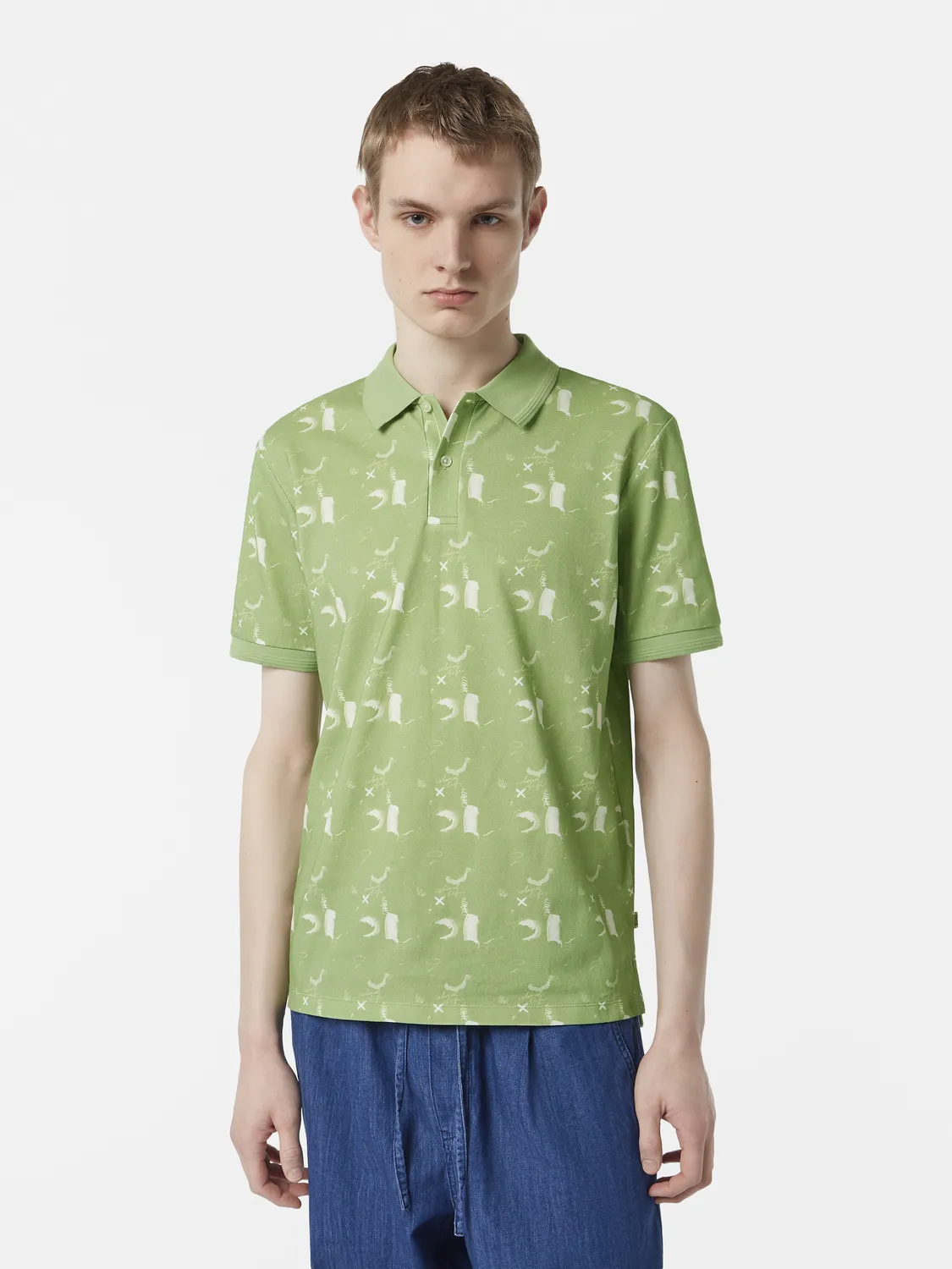Printed polo sold by Scotch & Soda product image thumbnail 2