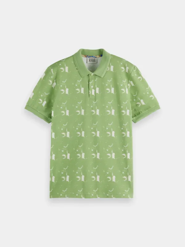 Printed polo sold by Scotch & Soda