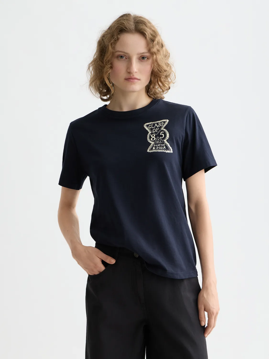 Chest artwork t-shirt sold by Scotch & Soda