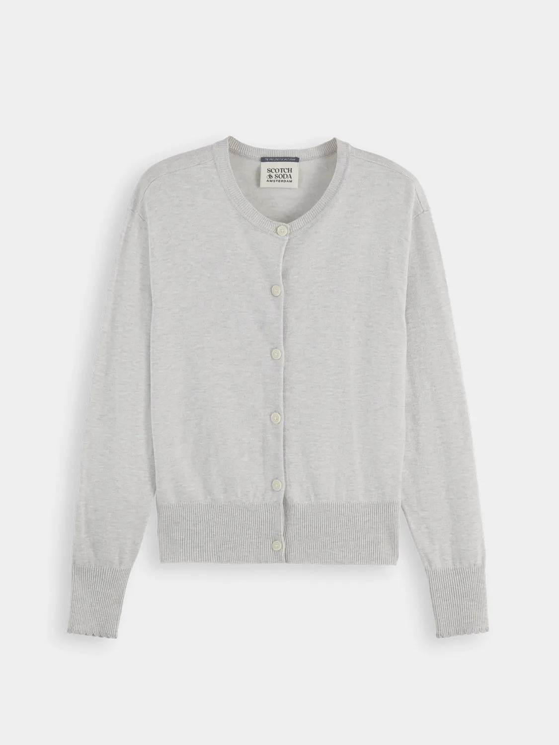 Crewneck cardigan sold by Scotch & Soda product image thumbnail 2