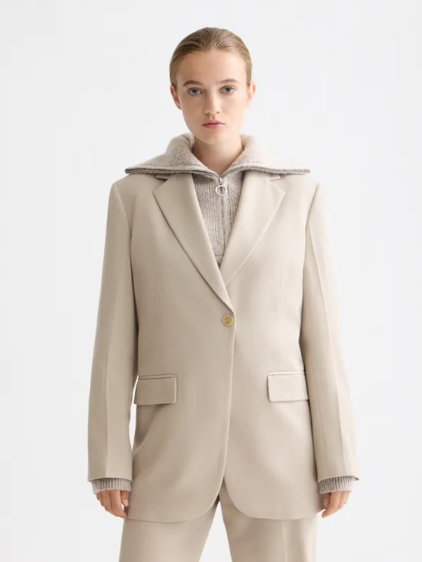 Gabardine blazer made by Scotch & Soda