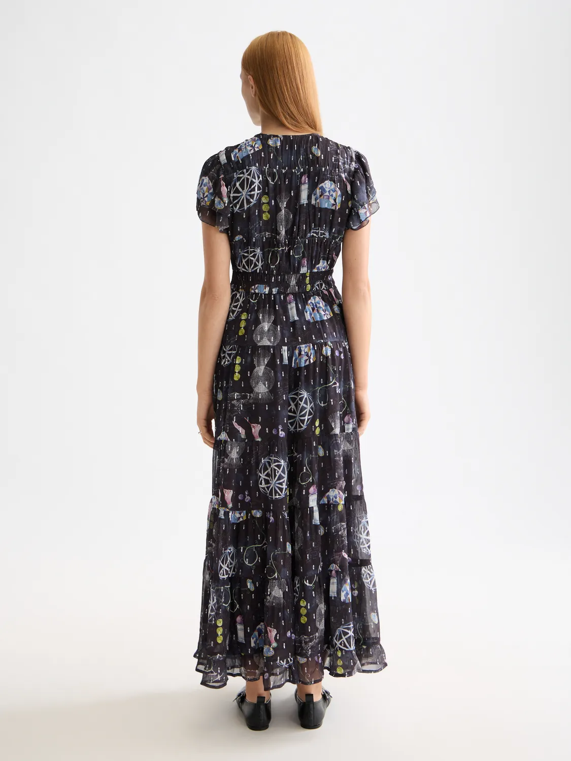 Gathered maxi dress sold by Scotch & Soda product image thumbnail 3