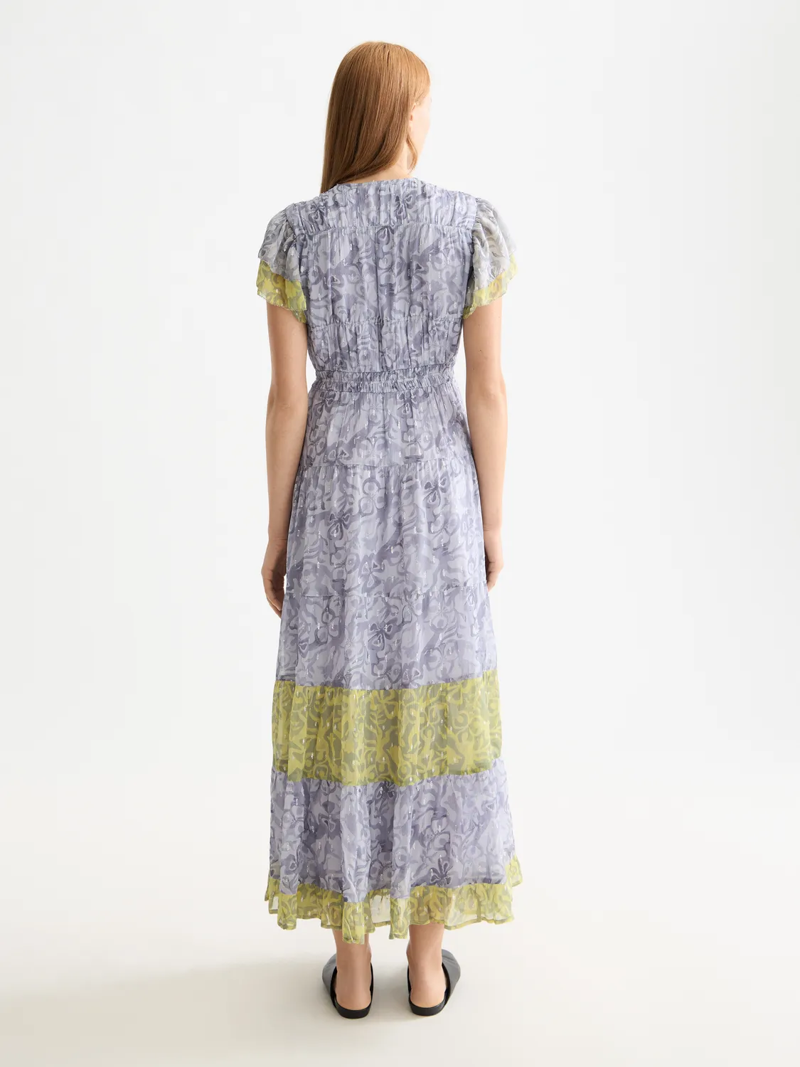 Gathered maxi dress sold by Scotch & Soda product image thumbnail 3