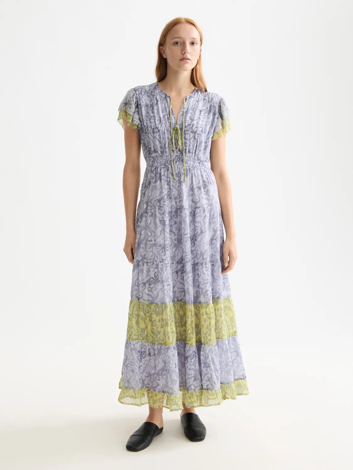 Gathered maxi dress sold by Scotch & Soda