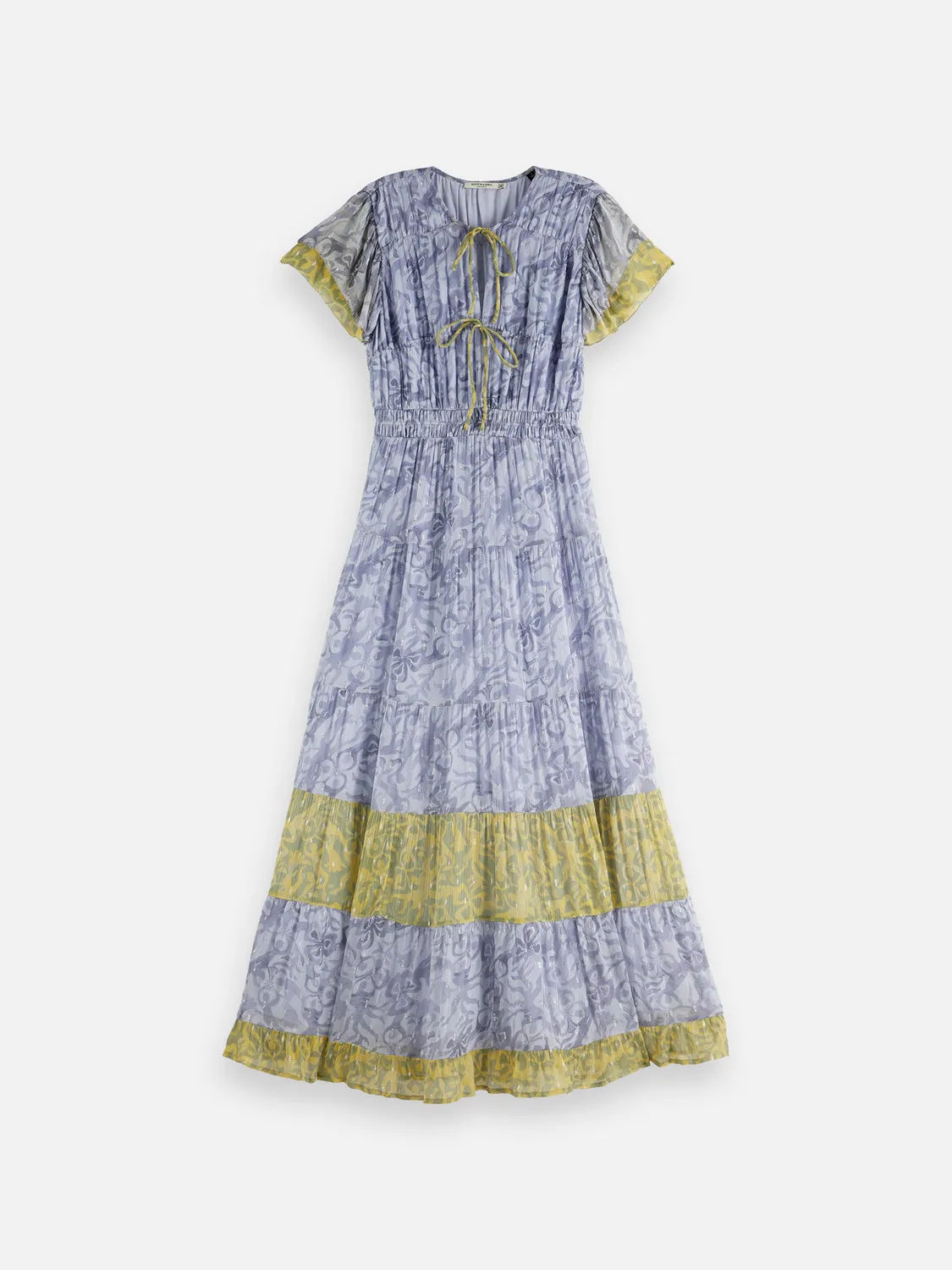 Gathered maxi dress sold by Scotch & Soda product image thumbnail 2