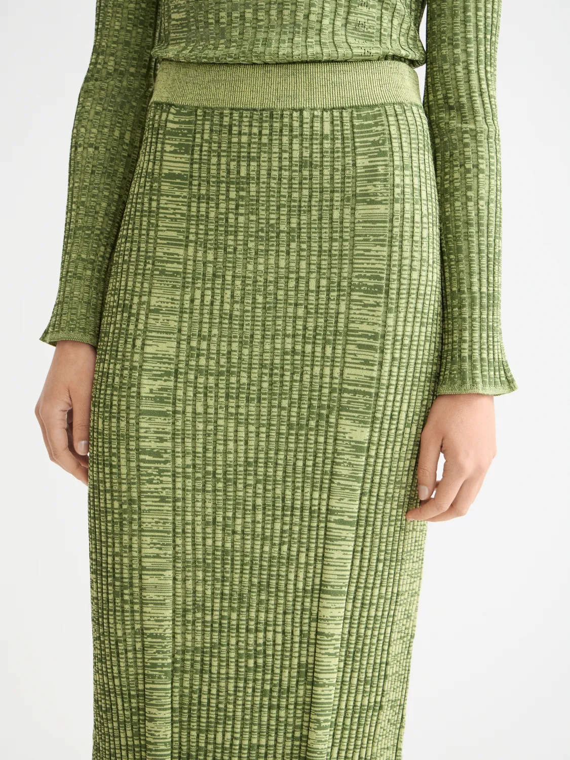 Ribbed knitted maxi skirt sold by Scotch & Soda product image thumbnail 5