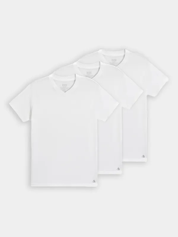 3-pack v-neck t-shirts made by Scotch & Soda