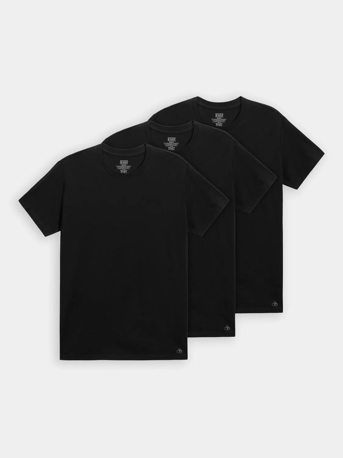 3-pack crew neck t-shirt sold by Scotch & Soda