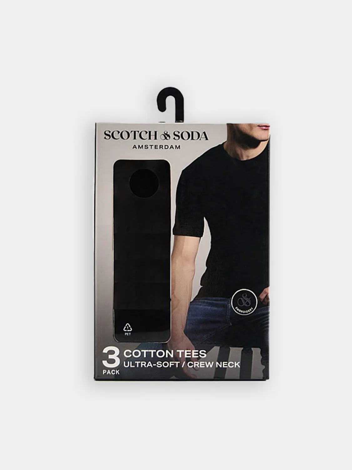 3-pack crew neck t-shirt sold by Scotch & Soda product image thumbnail 2