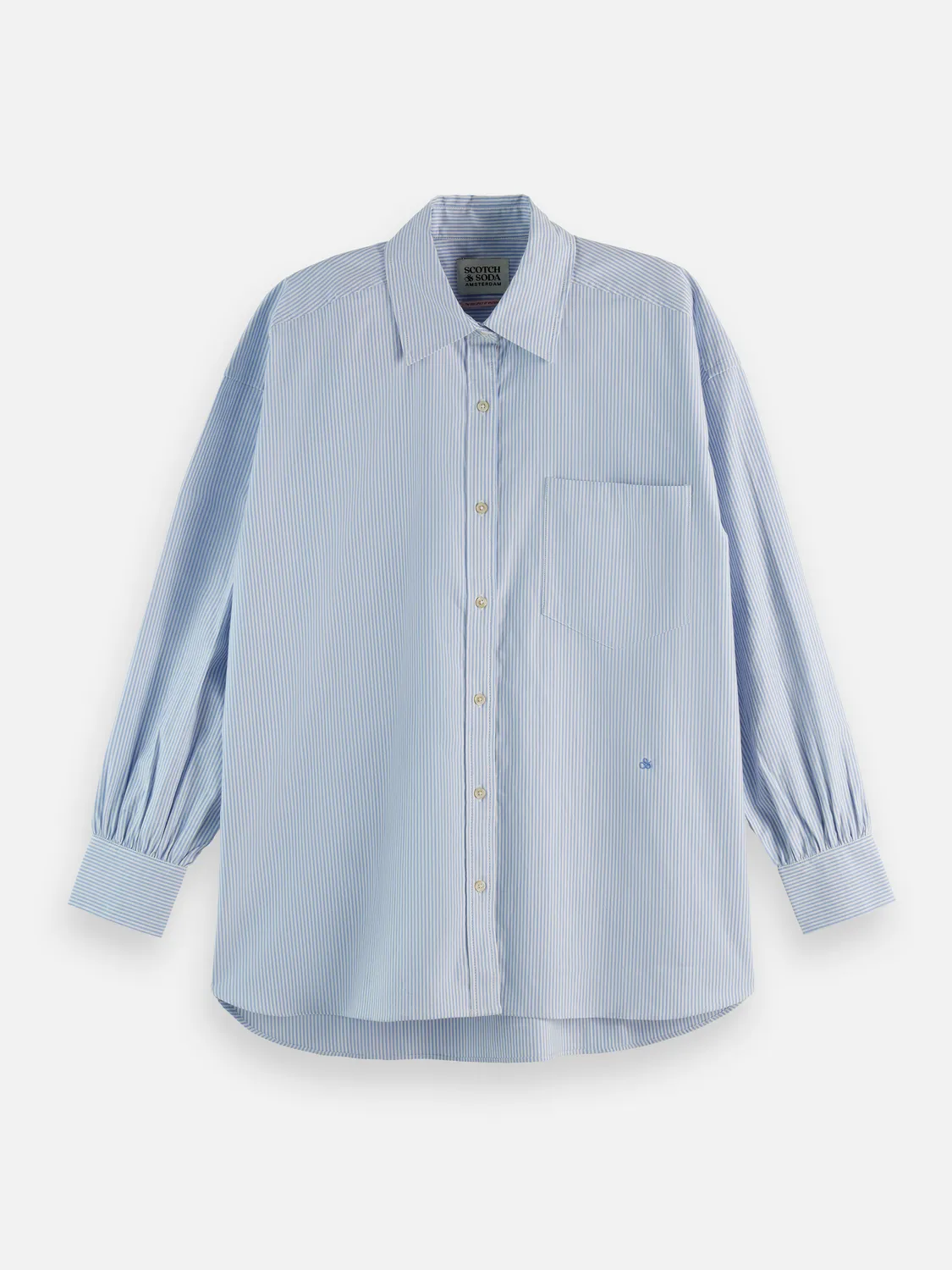 Girlfriend Oxford shirt sold by Scotch & Soda product image thumbnail 2