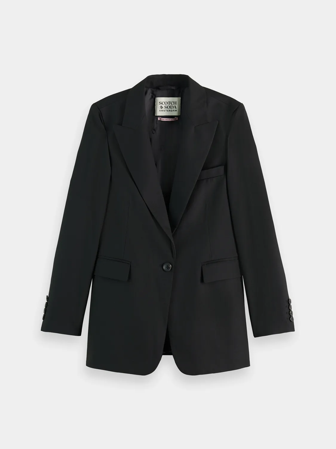 Single-breasted fitted blazer sold by Scotch & Soda product image thumbnail 2