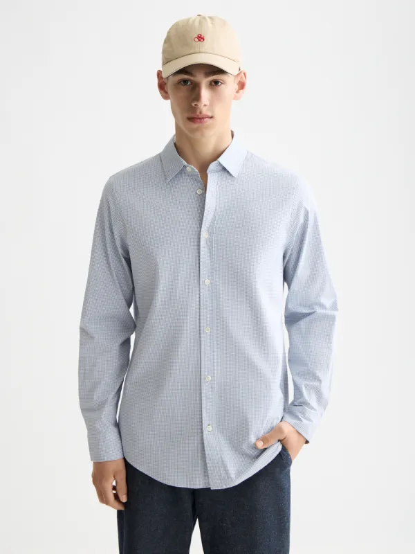 Check poplin shirt sold by Scotch & Soda