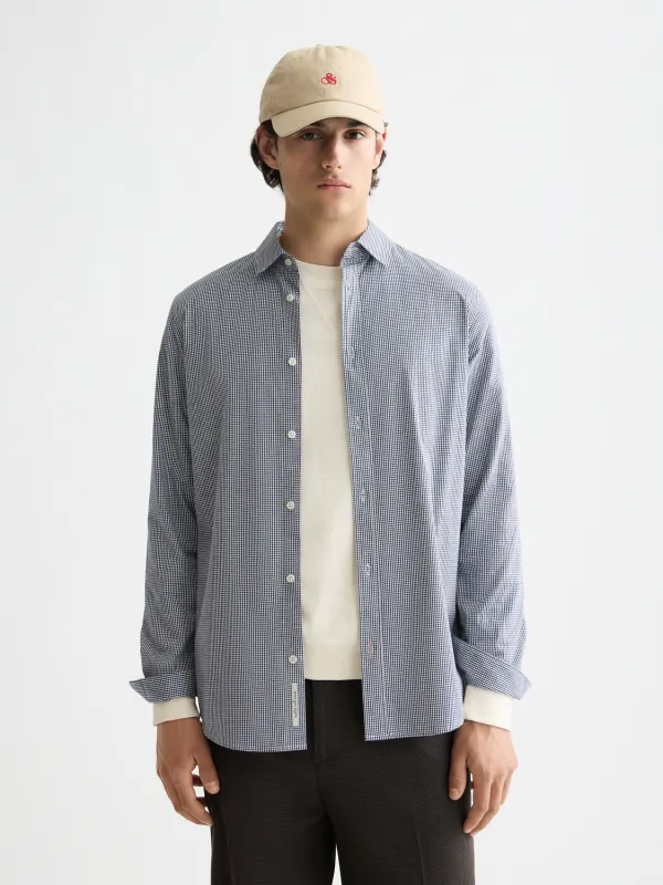 Check poplin shirt sold by Scotch & Soda