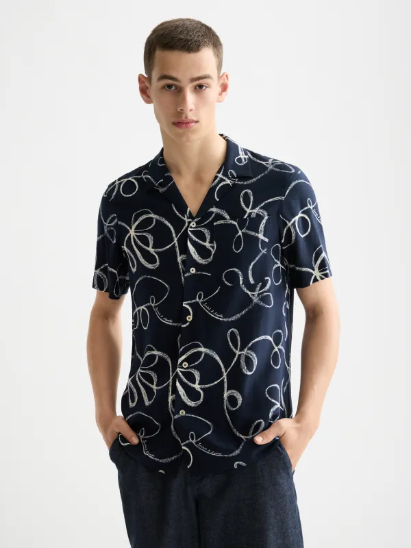 Printed short sleeved shirt sold by Scotch & Soda