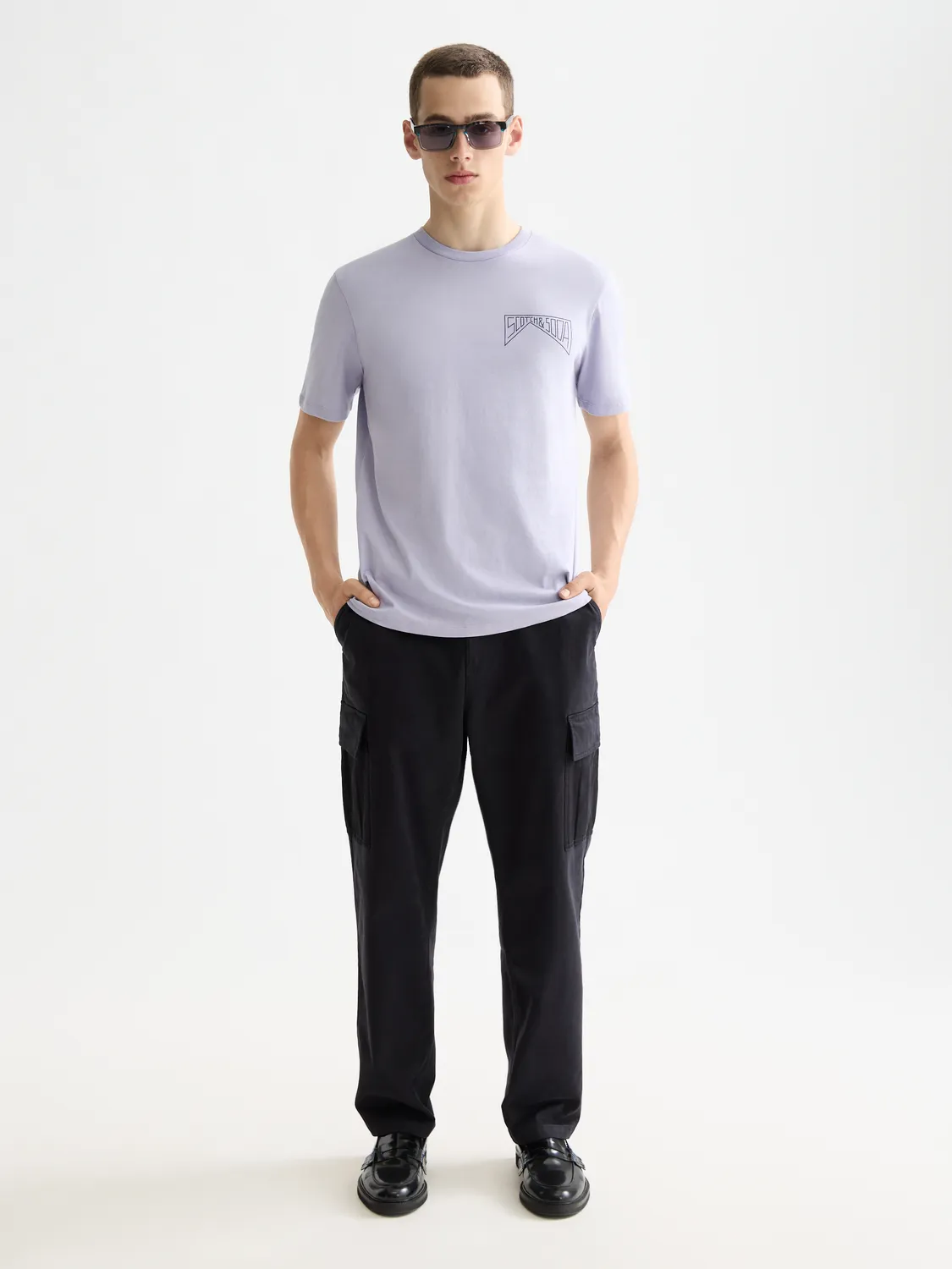 Chest logo t-shirt sold by Scotch & Soda product image thumbnail 4