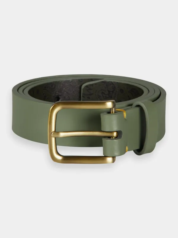 Recycled leather belt sold by Scotch and Soda