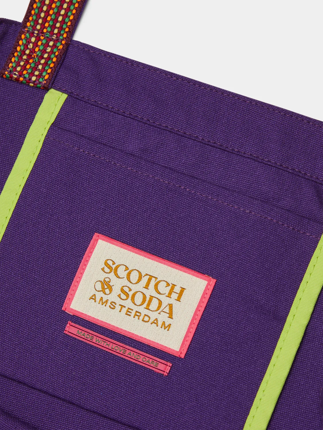 Canvas artwork tote bag sold by Scotch and Soda product image thumbnail 5