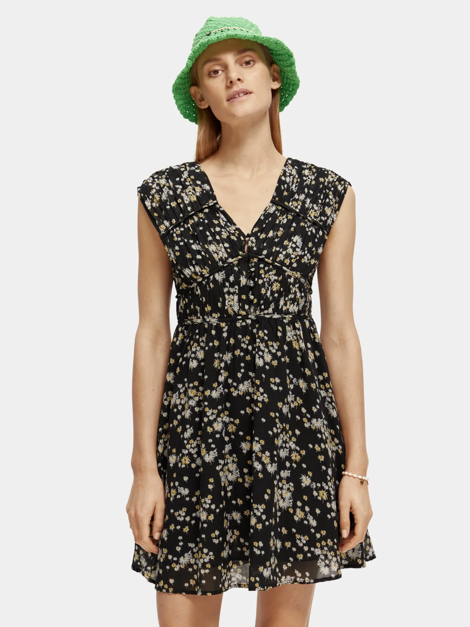 Draped mini dress sold by Scotch and Soda