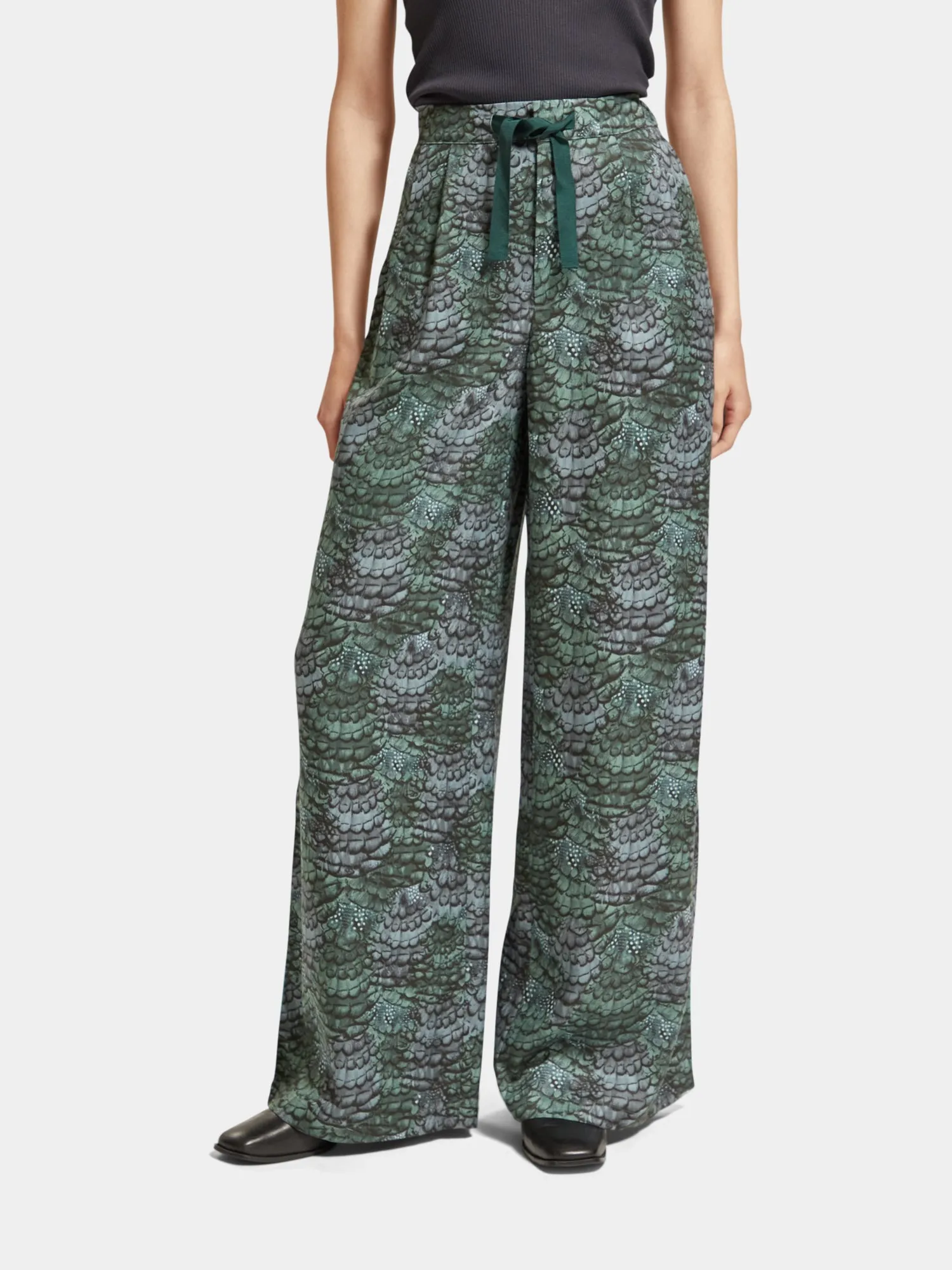 Eleni wide leg pants sold by Scotch and Soda