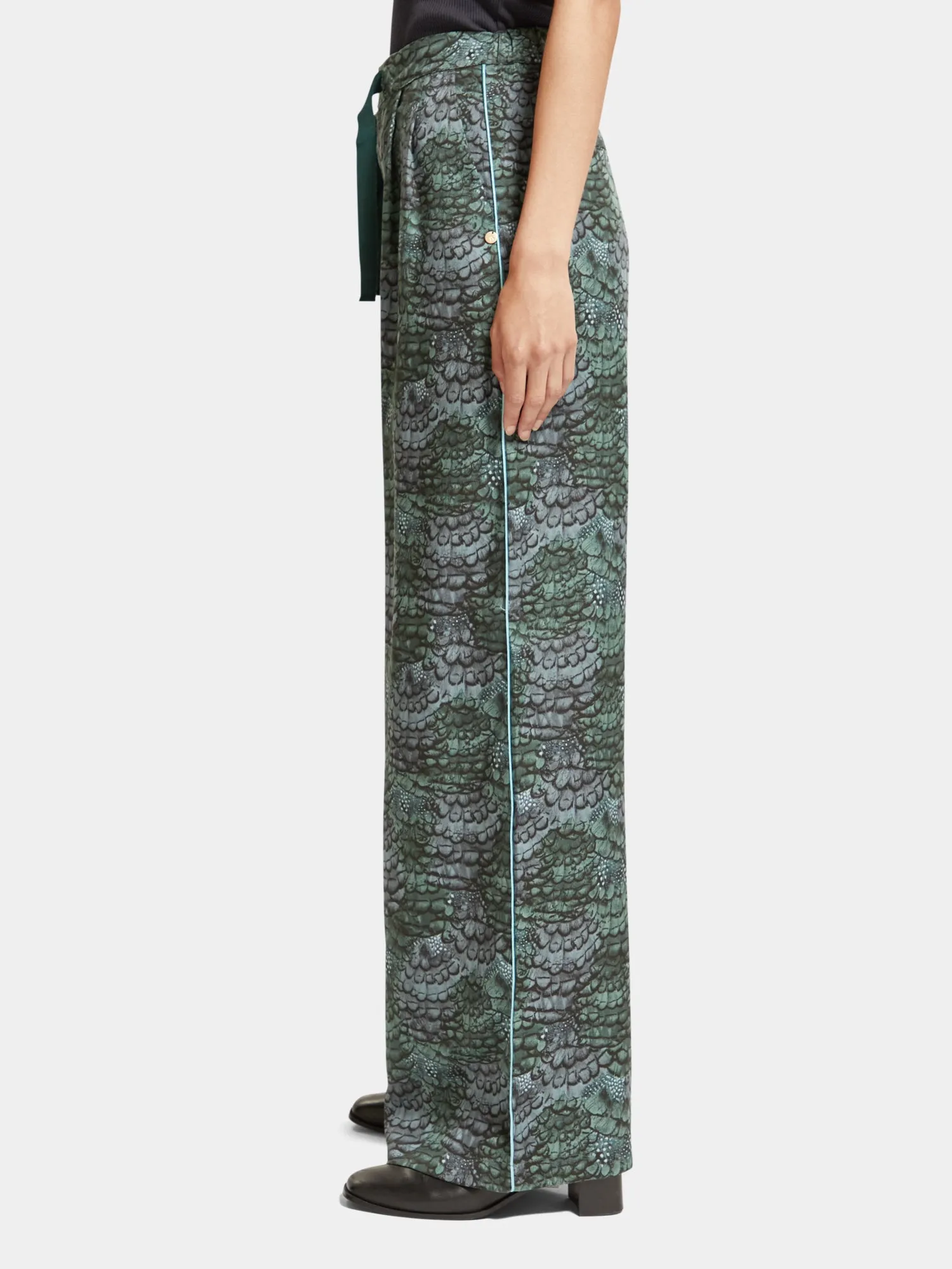 Eleni wide leg pants sold by Scotch and Soda product image thumbnail 4