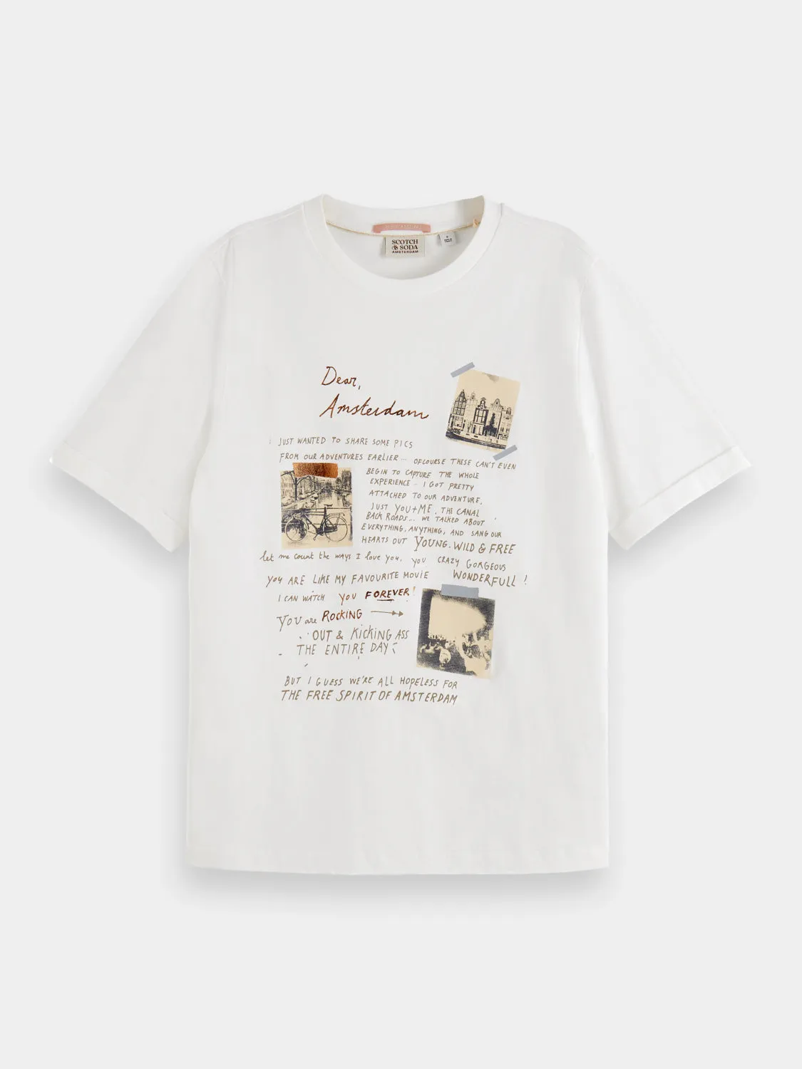 Dear Amsterdam relaxed-fit t-shirt sold by Scotch and Soda product image thumbnail 2