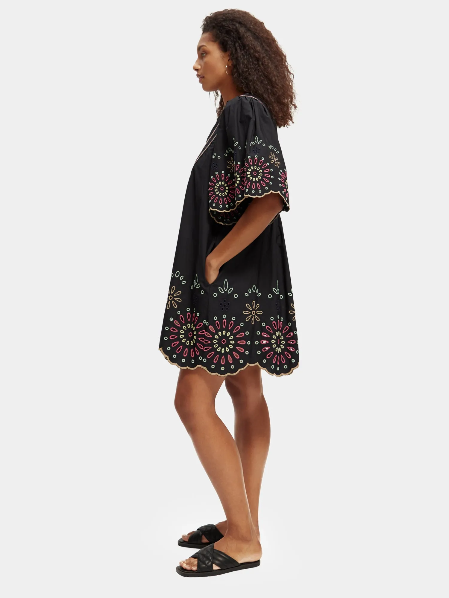 Broderie mini dress sold by Scotch and Soda product image thumbnail 4