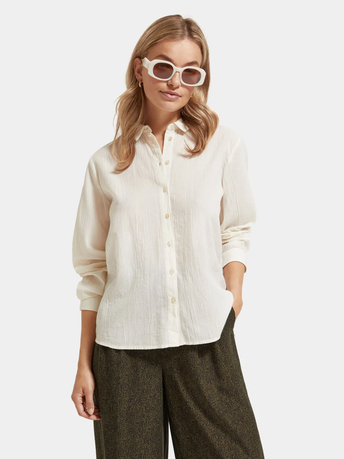 Regular-fit shirt sold by Scotch and Soda