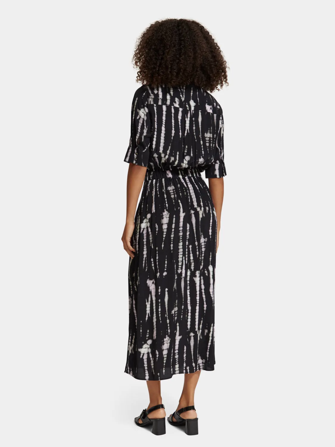 Printed midi dress sold by Scotch & Soda product image thumbnail 3