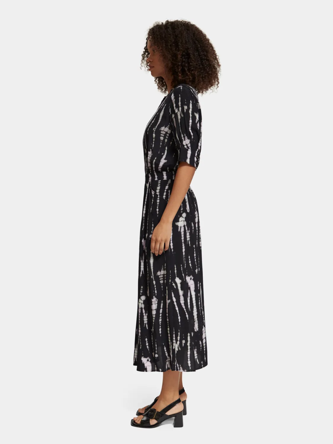 Printed midi dress sold by Scotch & Soda product image thumbnail 4