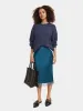 Satin midi skirt with lace sold by Scotch and Soda