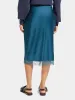 Satin midi skirt with lace sold by Scotch and Soda